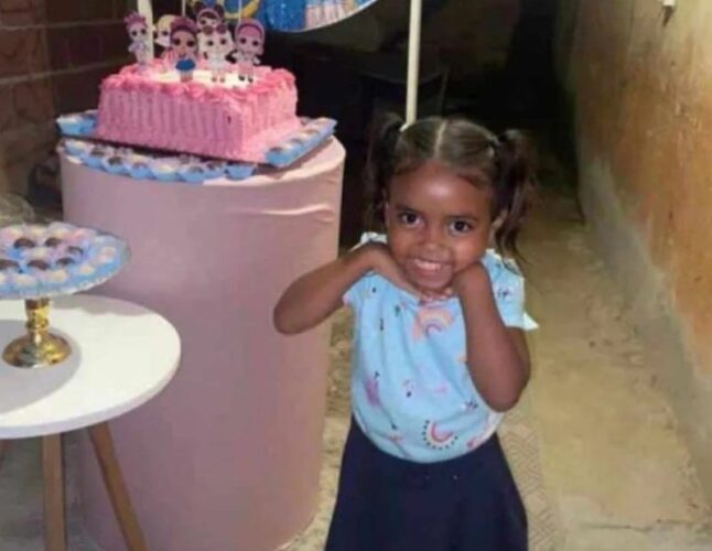 Preso confessa ter estuprado e matado menina de 4 anos