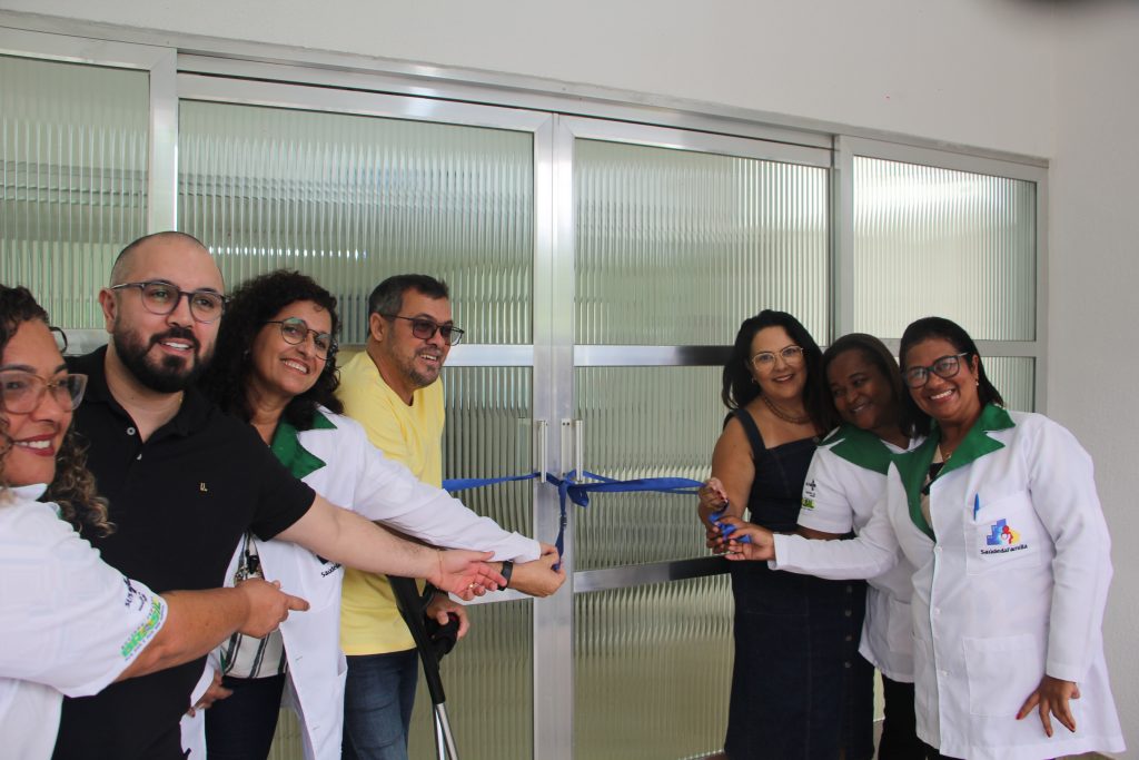 Reinauguração do ESF Jacuba. Na manhã desta terça-feira (14), a Prefeitura de Rio Bonito reinaugurou o posto de saúde do bairro Jacuba.