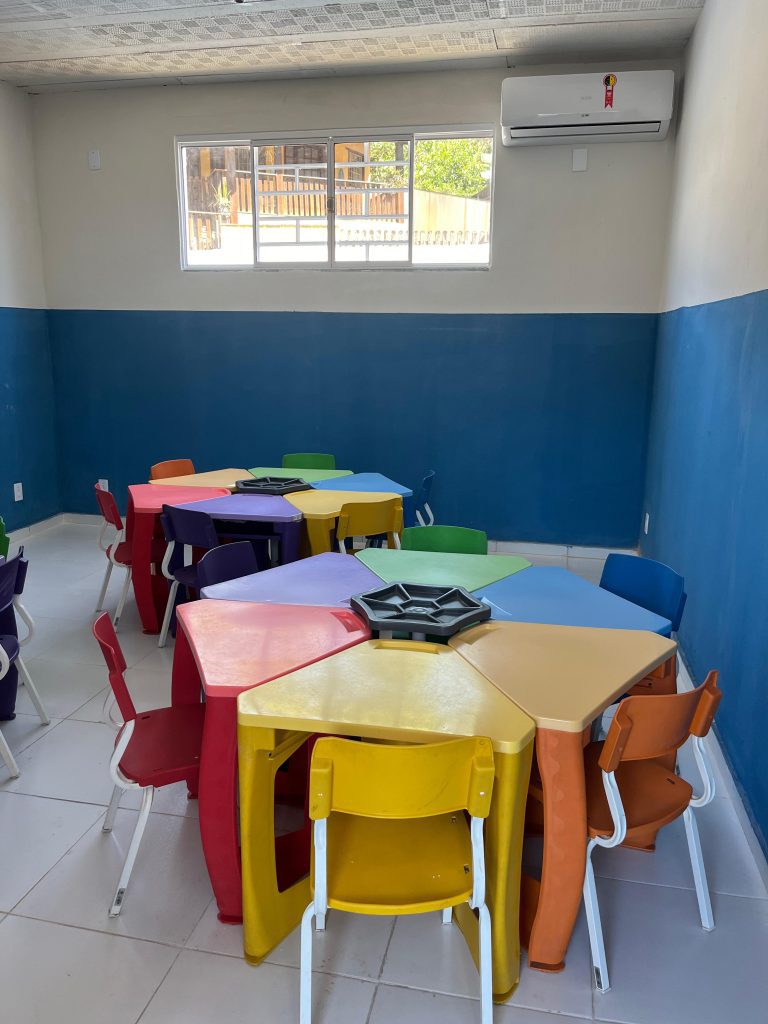 Prefeitura amplia Escola Maria Ferreira. A escola ganhou quatro salas de aula e dois banheiros. Com isso, poderá oferecer mais 200 vagas. 