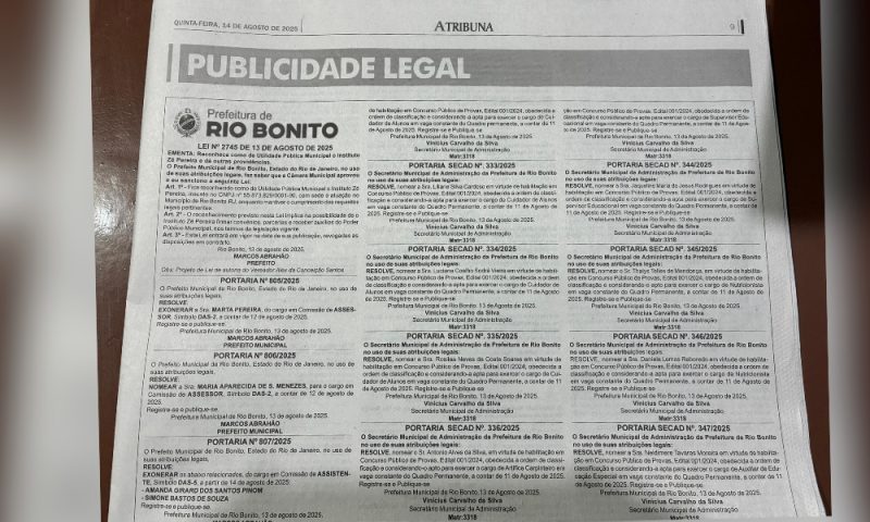 pessoas aprovadas