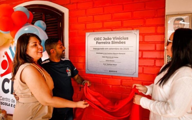 Foto – Gabriel Mello (7) Prefeitura de Maricá inaugura primeiro Centro de Integração Escola-Comunidade - Fotos: Gabriel Mello