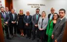Mais da importante reunião com Corregedor Dr. Marcus Basílio, ao lado dos colegas Presidentes de Subseções da OAB-RJ!