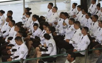 O Presidente Jair Bolsonaro durante o Lançamento do Programa Nacional das Escolas Cívico-Militares – PECIM.