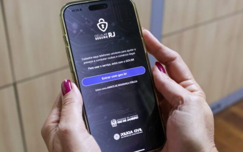 01/07/2025 - Governador Cláudio Castro lança app Celular Seguro RJ, aplicativo contra roubo e furto de celulares no Estado e faz balanço da Operação Rastreio - Fotos: Rafael Campos